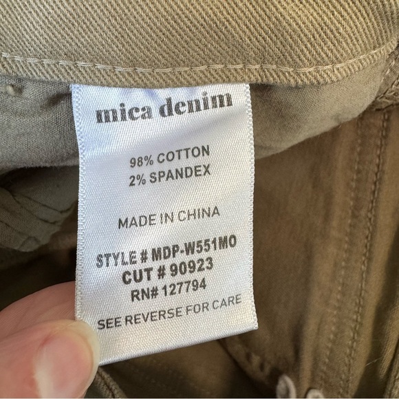 Mica Olive Green Cargo Jeans - Picture 8 of 8